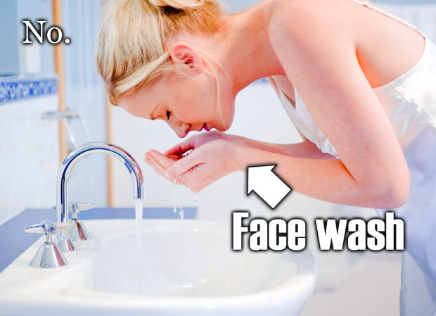 Hockey Slang: Face wash